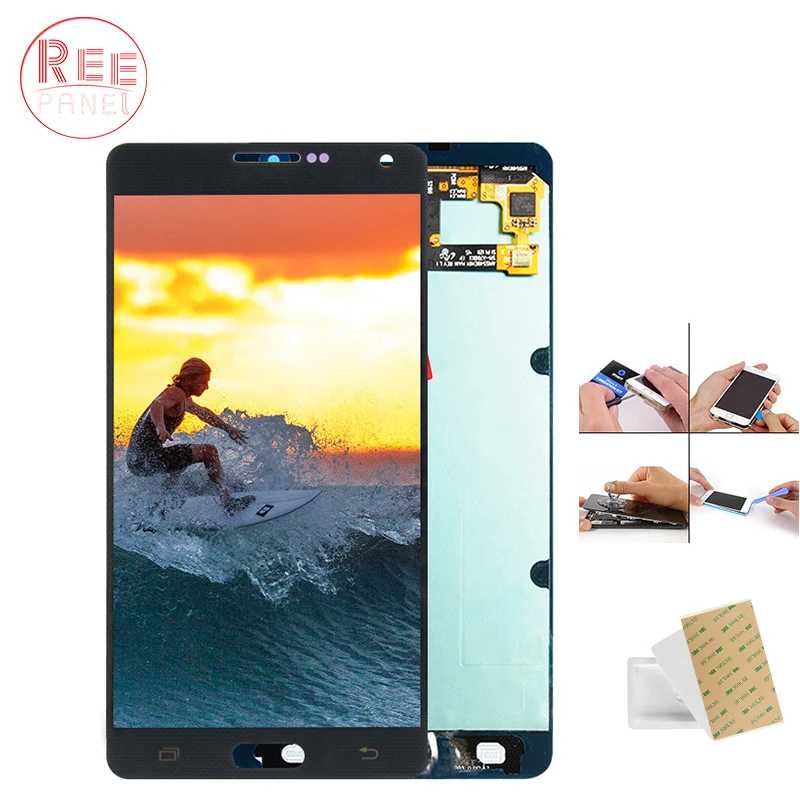 

Original 5.5" AMOLED LCD for SAMSUNG Galaxy A7 2015 LCD Display A700 A700F A700FD LCD Touch Screen Digitizer Replacement Parts