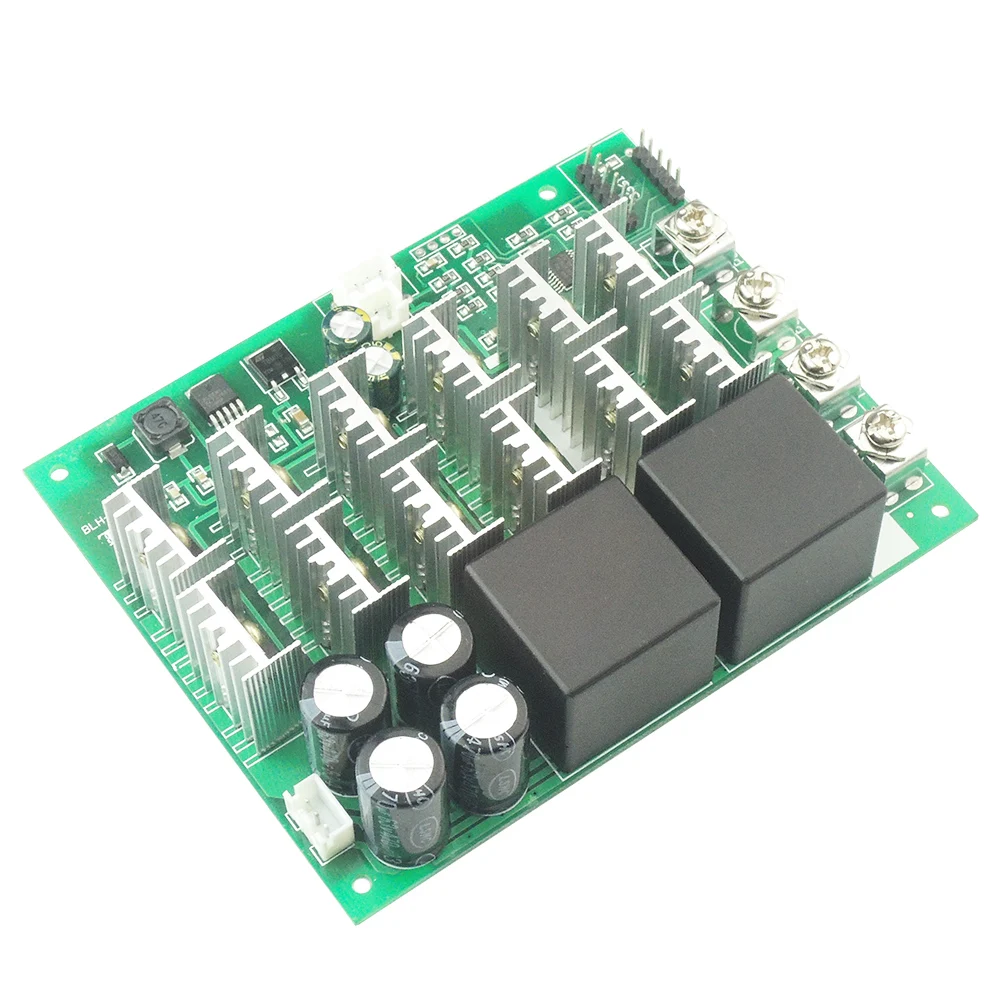 DC 12V 24V 36V 48V 60A 3000W PWM DC регулятор скорости двигателя программируемый HHO RC управление w/переключатель обратного хода