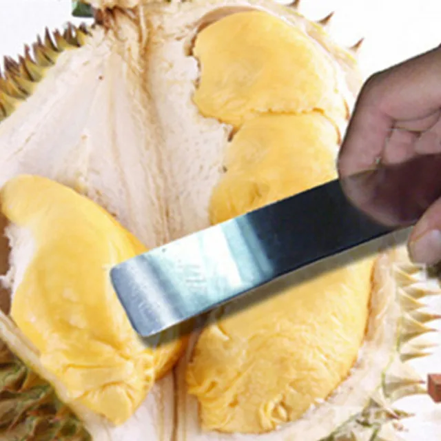 Corte de a&ccedil;o Inoxid&aacute;vel DIY Durian artefato Abridor Descascadores de stripper faca abacaxi Cozinhar ferramentas Gadgets de Cozinha Fruta Vegetal