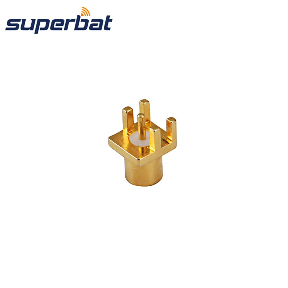 Superbat MCX End Launch PCB Mount .062 ''Jack Female RF коннектор|mount connector|mount pcbconnector t |