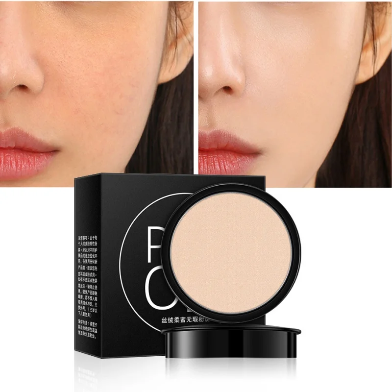 

New Face Pressed Mineral Powder Cosmetics Long Lasting Oil Control Brightening Whitening Contouring Makeup Powder Palette Beauty