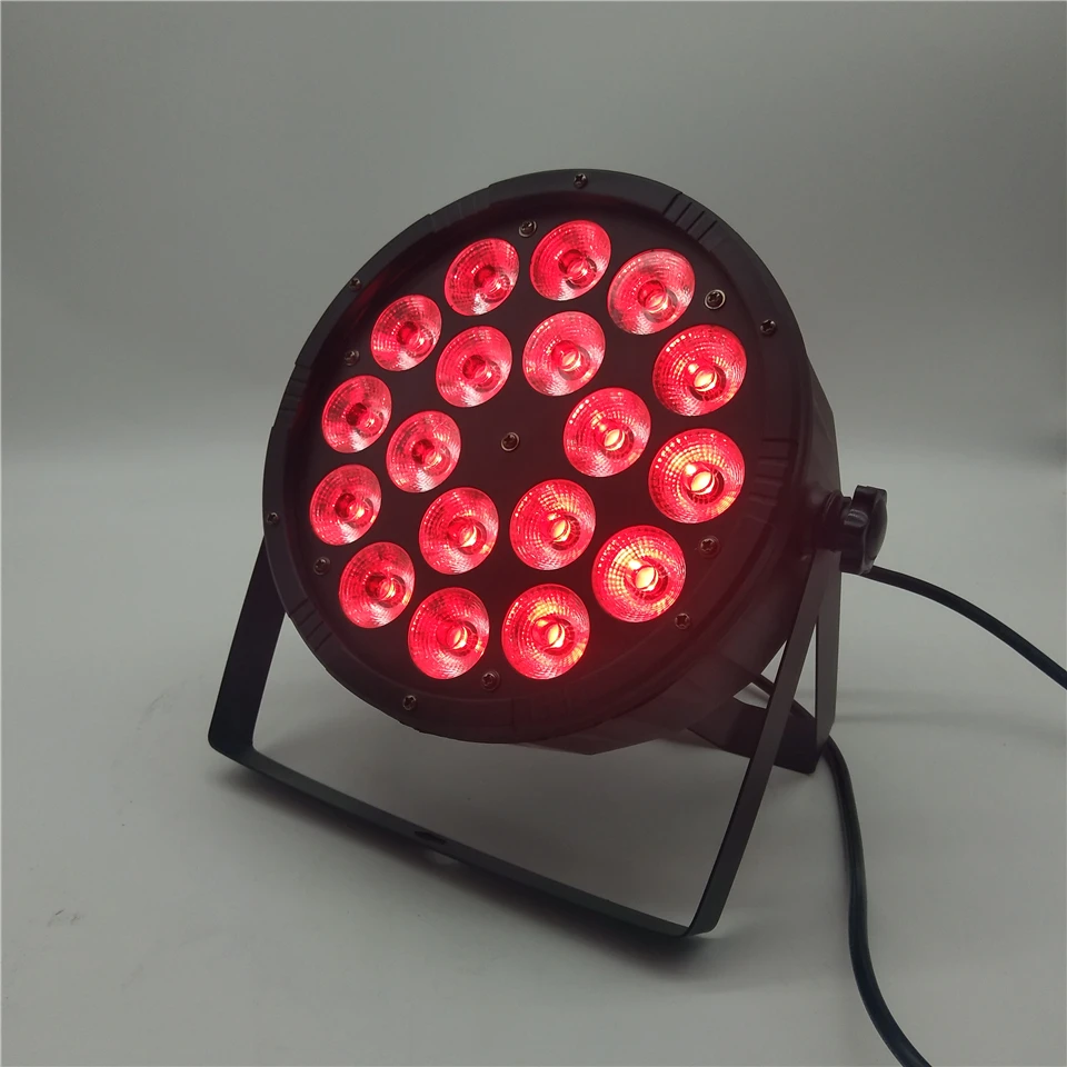 Новый продукт 18x12w led par light RGBW 4 в 1 dmx512 пластик party bar концертный профессиональный