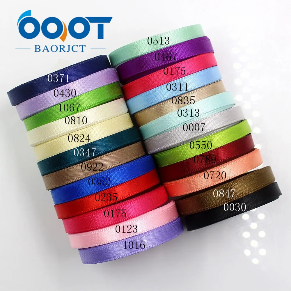 

Атласные ленты OOOT BAORJCT J-181219-D6mm, 6 мм, 100 ярдов, материалы для рукоделия, аксессуары для одежды, упаковка для ювелирных изделий и свадеб