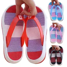 Летние пляжные женские цветные Нескользящие сандалии на толстой подошве; Вьетнамки; шлепанцы; zapatos de mujer; шлепки