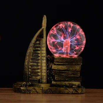 

Creative fashion crystal plasma lamp static Ball Magic Glass Sphere Decor Light for Christmas Xmas halloween decoration