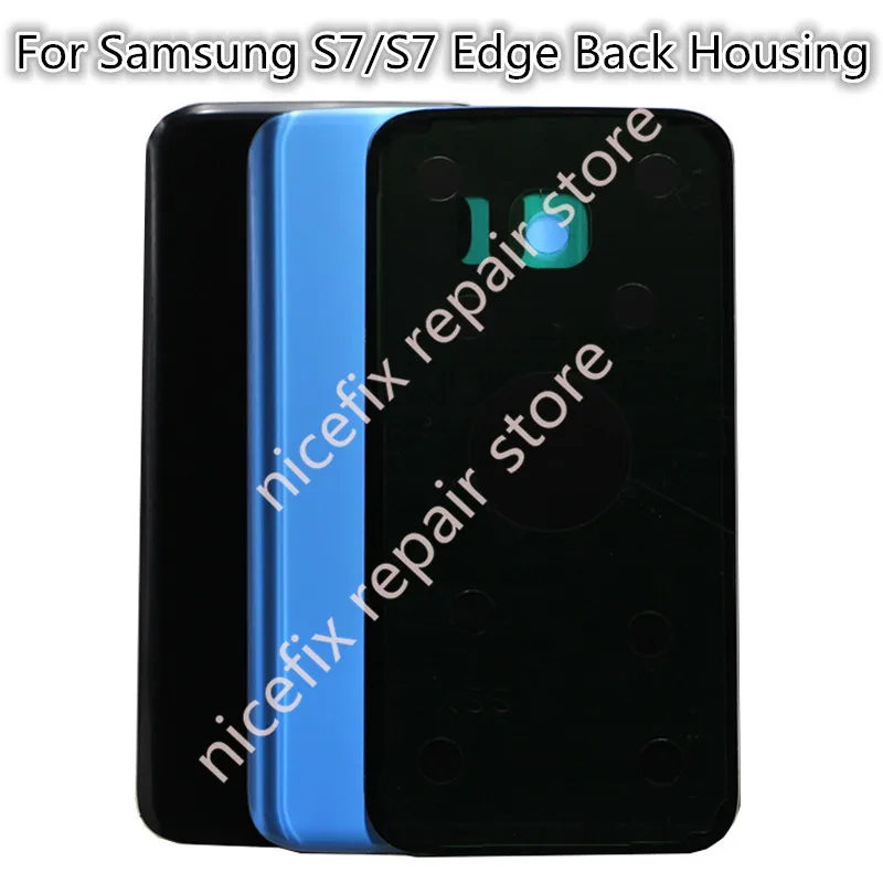 

5.1" For SAMSUNG Galaxy S7 G930F/S7 EDGE G935F Back Battery Cover Door Rear Glass Housing Case For SAMSUNG S7 Edge Battery Cover