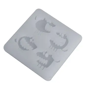 

New Arrival Silicone Mold DIY Jewelry Making Tools Halloween Monster Funny Epoxy Resin Pendant Mirror UV Accessories