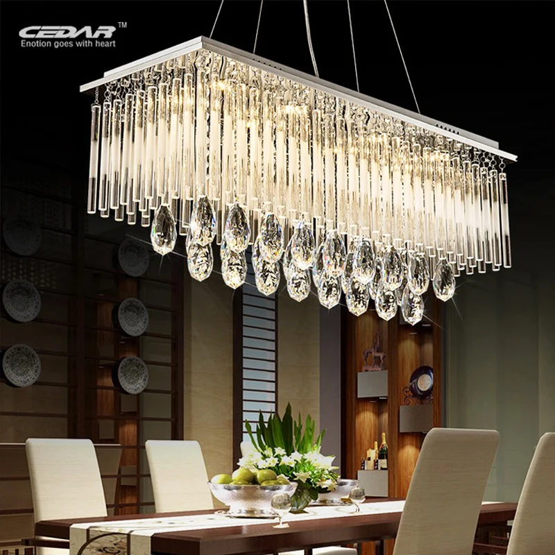 

Novelty item LED pendant lamp modern LED crystal light suspension lamp for dinning room bedroom lighting fixtures
