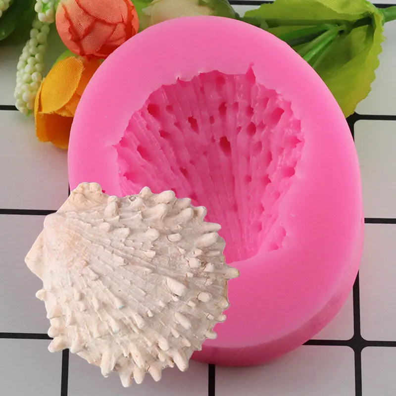 

Mujiang Sea Shell Silicone Mold Baby Party Fondant Cake Decorating Tools Chocolate Candy Gumpaste Molds Soap Resin Clay Moulds