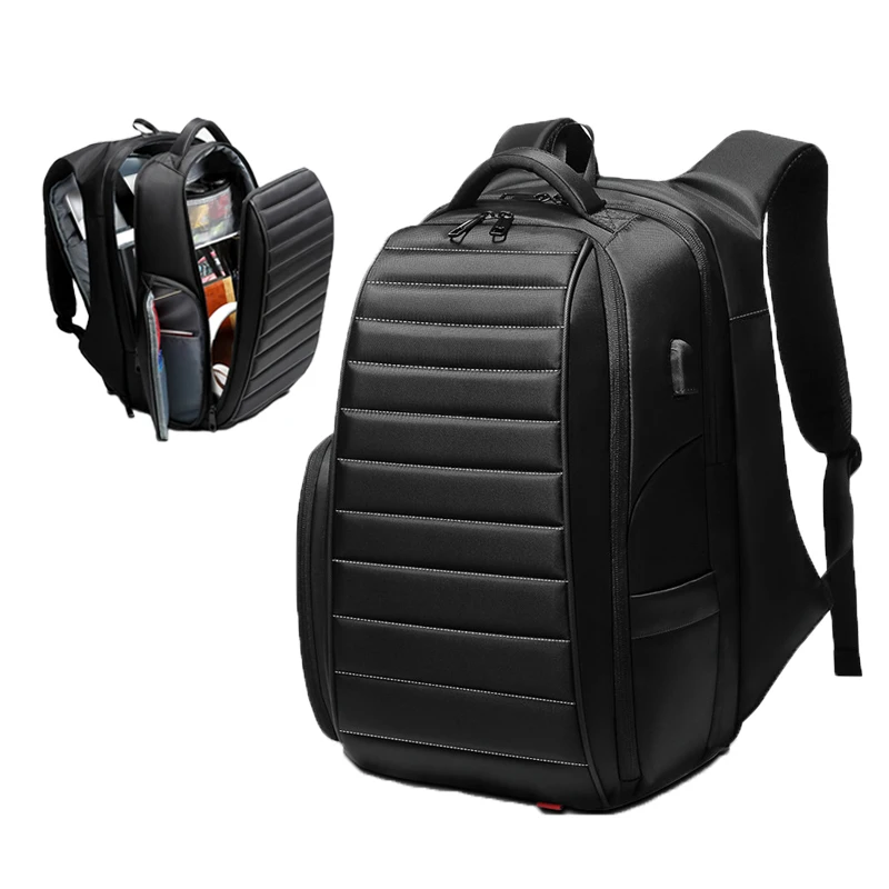 

OZUKO Mochila 15.6 inch Laptop Backpack Men Anti Theft Business Backpacks Male Waterproof Large Capacity Travel Bag USB Charging