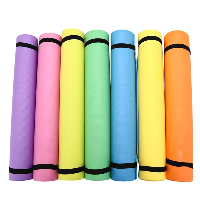 1PC Thickness 6mm EVA Comfort Foam Yoga Mat For Exercise Yoga And Pilates