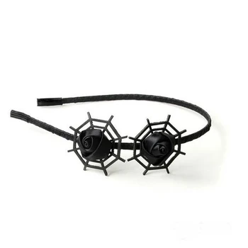 

Gothic Steampunk Horror Spider Web Headpiece Headband Halloween Hair Accessories