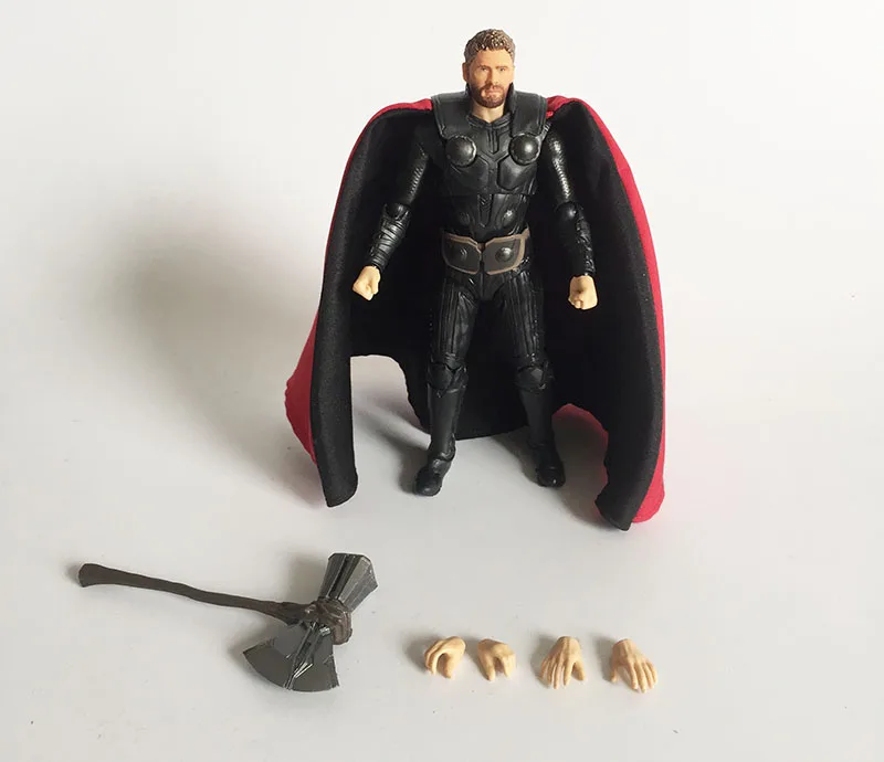 Фильм Мстители 4 эндигра Marvel SHF Thanos Тор Марвел Капитан черная Widow Hawkeye фигурка модель игрушки кукла подарок