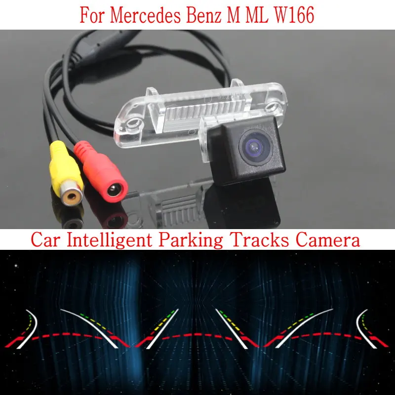 Car Intelligent Parking Tracks Camera FOR Mercedes Benz ML M Class MB W166 / HD Back up Reverse Rear View | Автомобили и