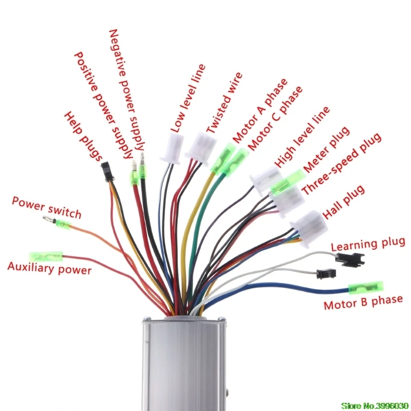 DC 24/36V 250W бесколлекторный регулятор Скорость контроллер скутера e-велосипеда Электрический мотор