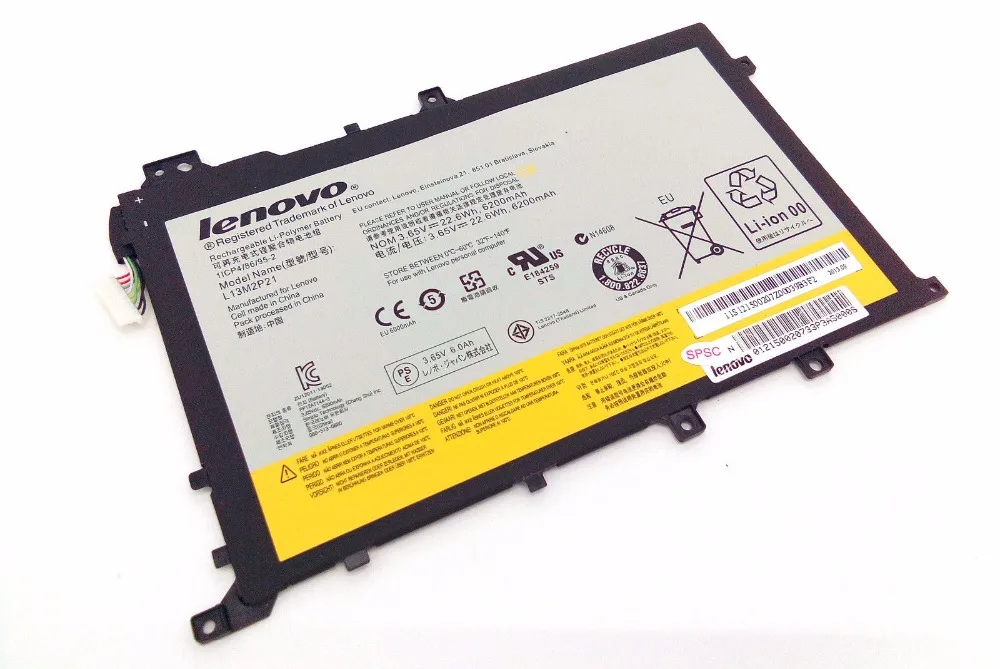 Новый оригинальный аккумулятор для ноутбука LENOVO L13M2P21 L13L2P21 3 65 в Вт/ч | Компьютеры и