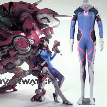 

3D Printing D.VA Bodysuit halloween cosplay dva Zentai Catsuit Spandex costumes