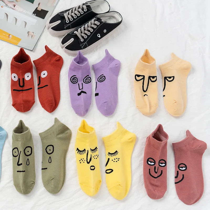 

New arrival Women cartoon Socks Low Ankle Funny Short Socks for Women Men Unisex WS057