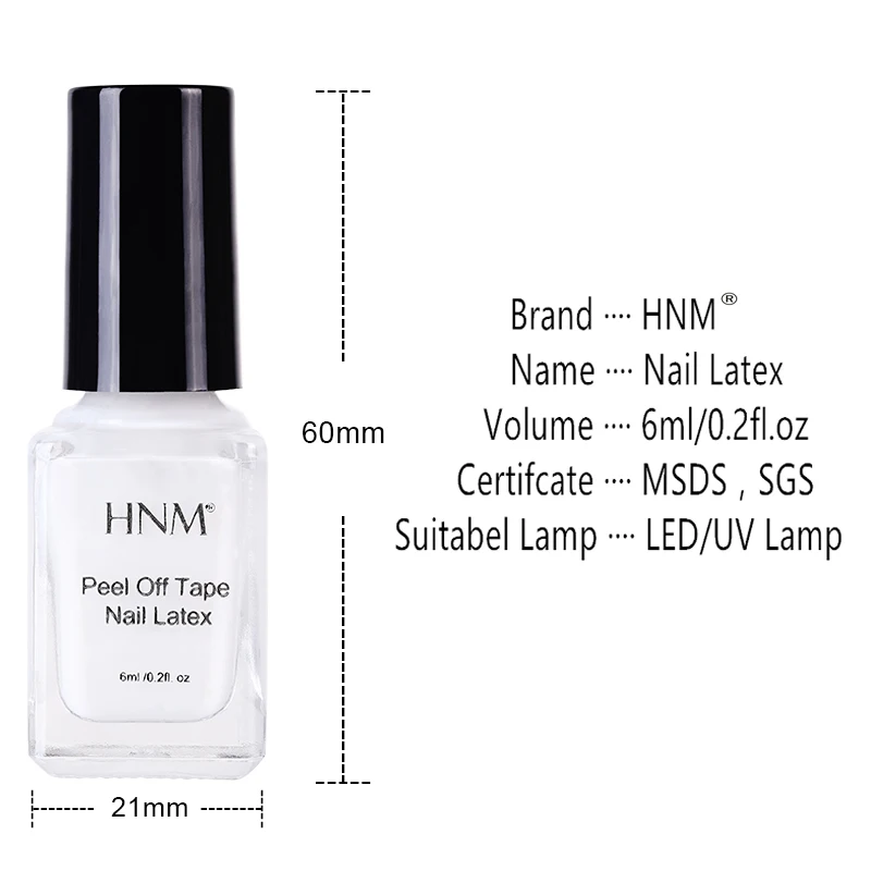 HNM 6 мл розовый белый защитный Гель-лак для ногтей Легкая очистка быстрая Чистка кожи пальцев жидкая лента гелевый инструмент для ухода за ногтями пинцет
