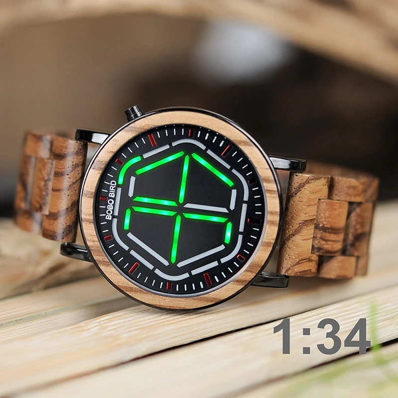 wooden wristwatches bobo bird fashion watches for gifts (52)