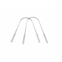 1 шт. скребок для языка из нержавеющей стали Очиститель Стоматологическая Очистка полости рта ИНСТРУМЕНТ для свежего дыхания зубная щетка гигиена полости рта инструменты