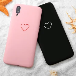 На Алиэкспресс купить чехол для смартфона simple love heart phone case for vivo v15 pro v3 max v5 v5s v7 plus v9 v11 v11i y53 y55 y71 y73 y83 y91 y93 y95 y97 cases cover