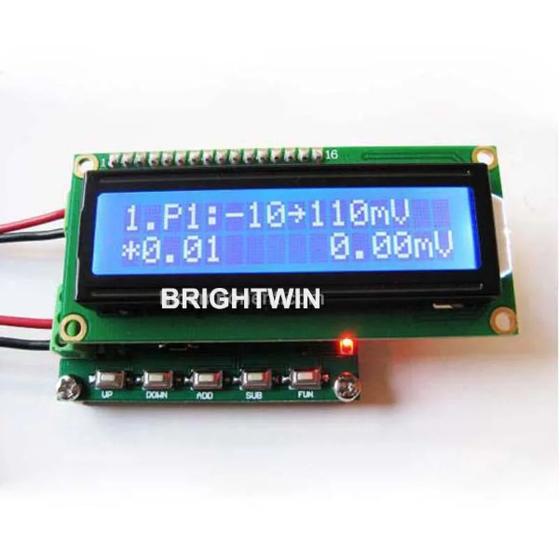 

Type N K Thermocouple Calibrator Simulator Module with LCD Display High Accuracy Temperature Calibrator Module