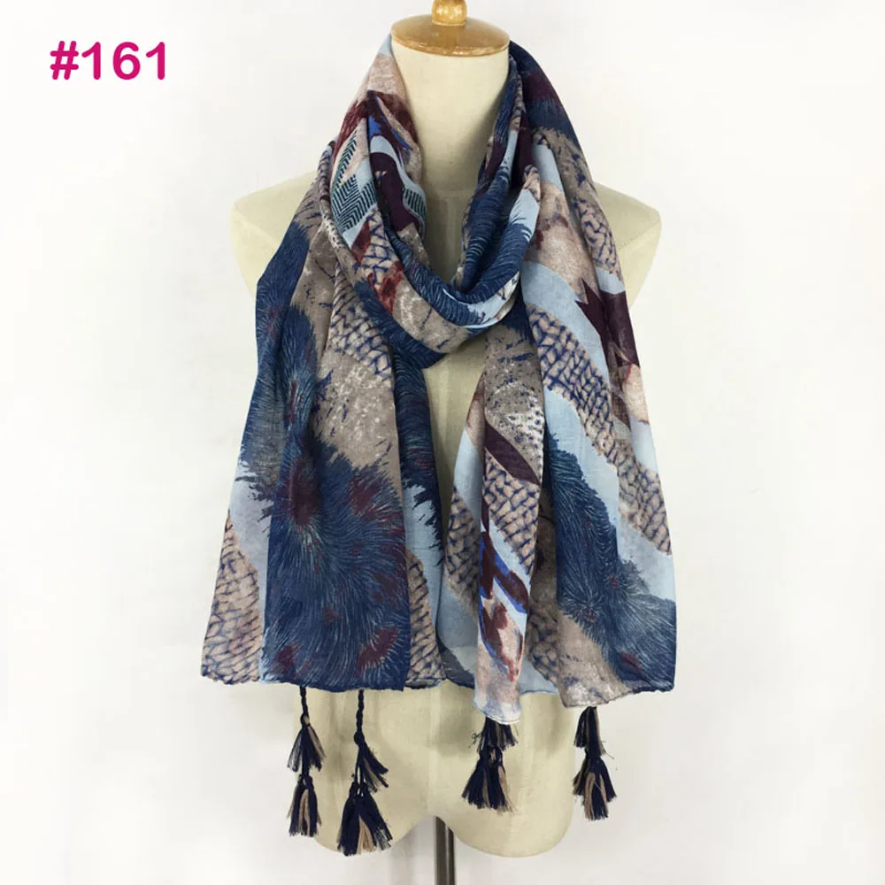 Шарф с кисточками модный длинный Пашмина пляжный|muslim head scarf|tassel scarfdesigner scarf |