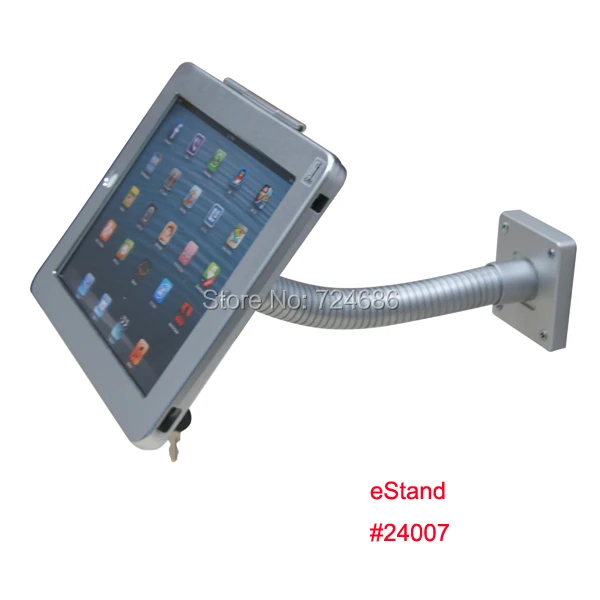 

for iPad 2/3/4 /air/pro 9.7" gooseneck security wall mount display on retail store or shop