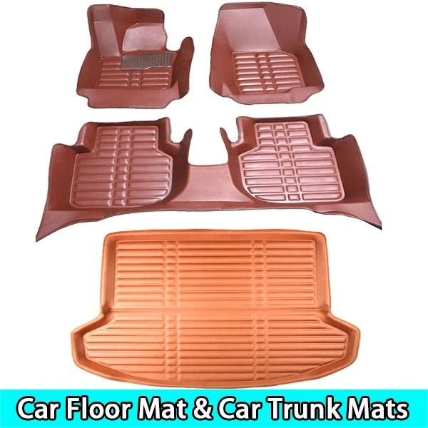 

SUNNY FOX Car floor mats for Honda Jade City CRV CR-V Accord Crosstour HRV HR-V Vezel Civic 5D car styling carpet floor liners