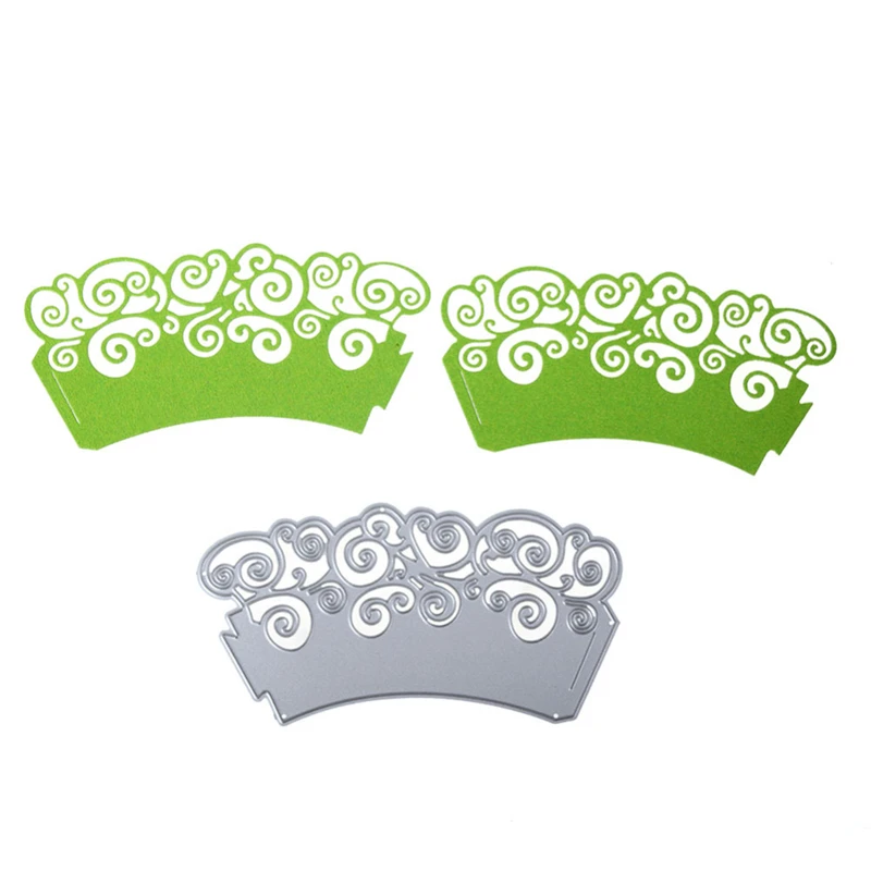 YLCD1576 Flower Cake Lace Metal Cutting Dies For Scrapbooking Stencils DIY Album Cards Decoration Embossing Folder Die Cuts Tool