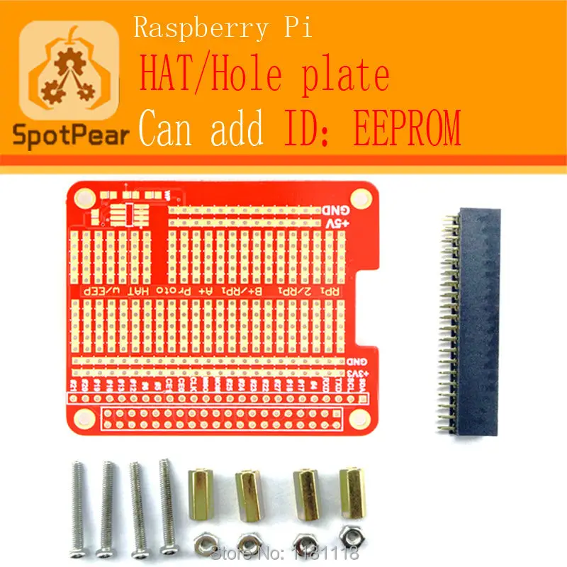 Флейта/Пластина для отверстий Raspberry Pi 3 model B 4B плата прототипирования совместимая
