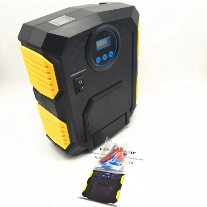 

12 Volt Portable Air Compressor Pump Digital Tire Inflater DC 150 PSI Auto Motorcycle Bike
