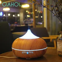 

GIAHOL 500ml Aroma Diffuser Aromatherapy Wood Grain Essential Oil Diffuser Ultrasonic Cool Mist Humidifier for Office Home