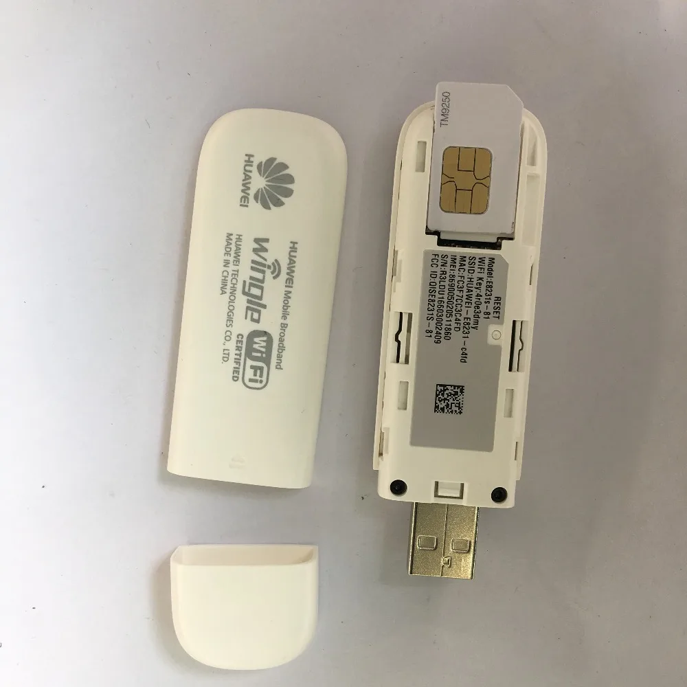 Разблокированный huawei E8231 3g wifi модем 3g usb wifi палка для автомобиля 3g mifi ключ sim-карта модем мини автомобиль wifi точка доступа беспроводной e8231s-81