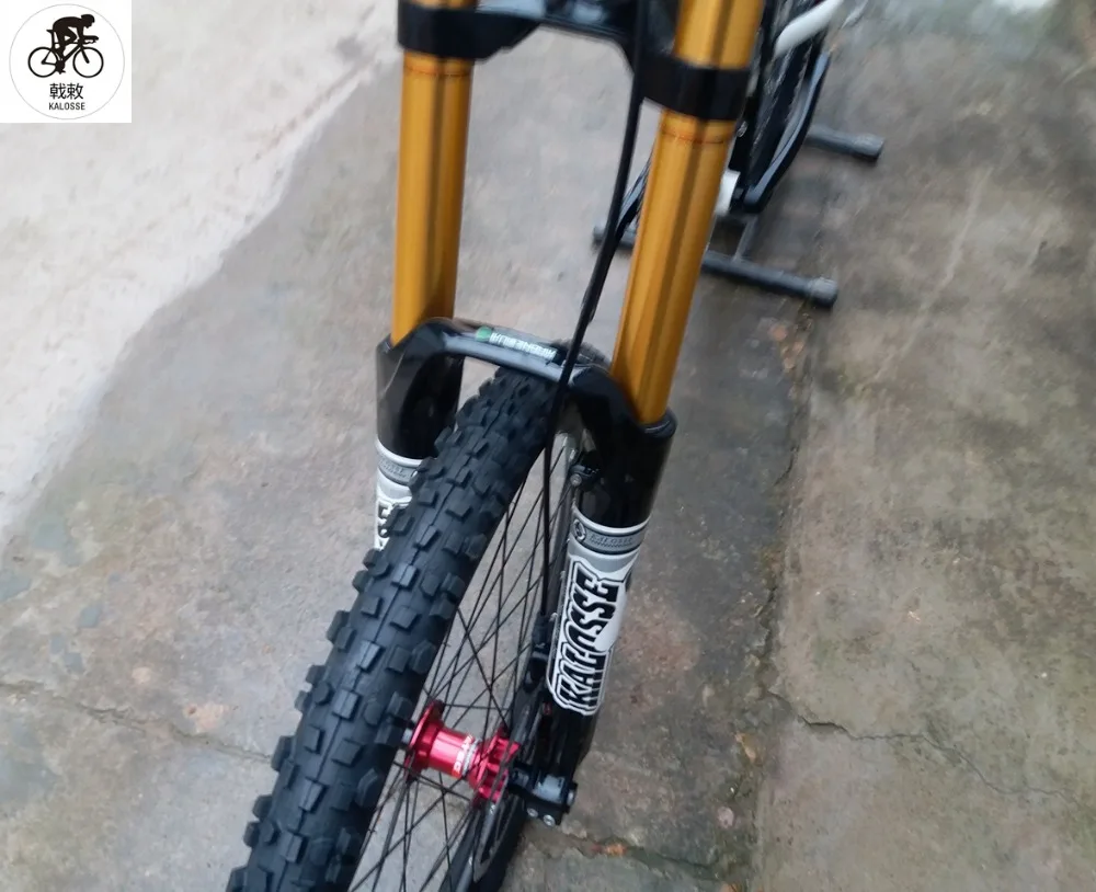 Clearance Kalosse  full suspension bicycle  30  speed Hydraulic brakes   M610   mountain bicycle Downhill DH mountain bike 26*2.35inch 33