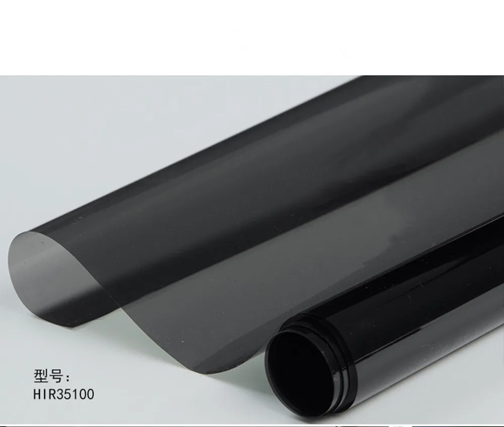 SUNICE Heat Insulation Building Window Film Dark Gray Solar Tint Self-adhesive Automobile Side Window Tinting Films 5ftx50ft