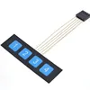 1pcs 1x4 4 Key Matrix Membrane Switch Keypad Keyboard Control Panel SCM Extended Keyboard Super Slim Controller for Arduino ► Photo 1/6