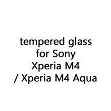 Glossy Frosted Matte Anti glare Tempered Glass Protective Film Screen Protector For Sony Xperia M4 Aqua