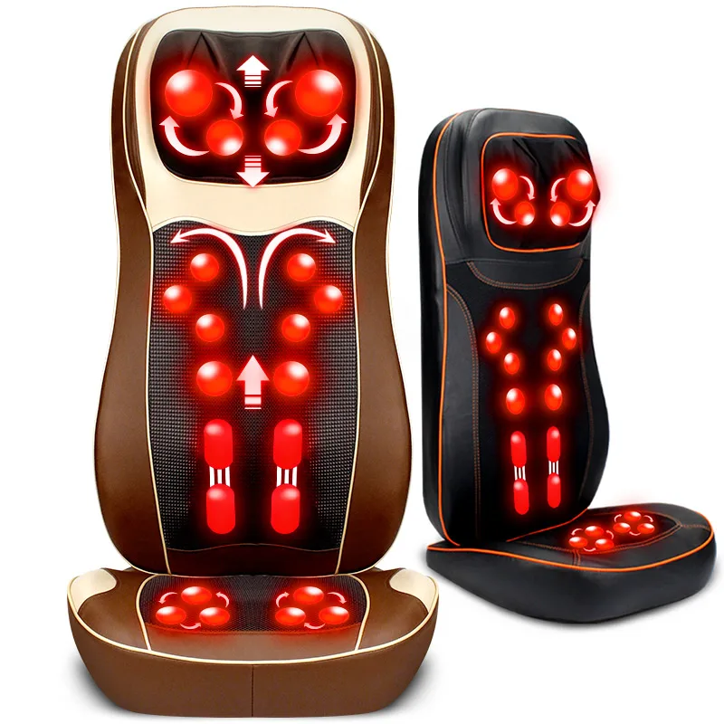 Free shipping RU 110V 220V 3d Massage Chair Cushion Neck Waist Back Body Household Multifunction 3D Robot Health Massager