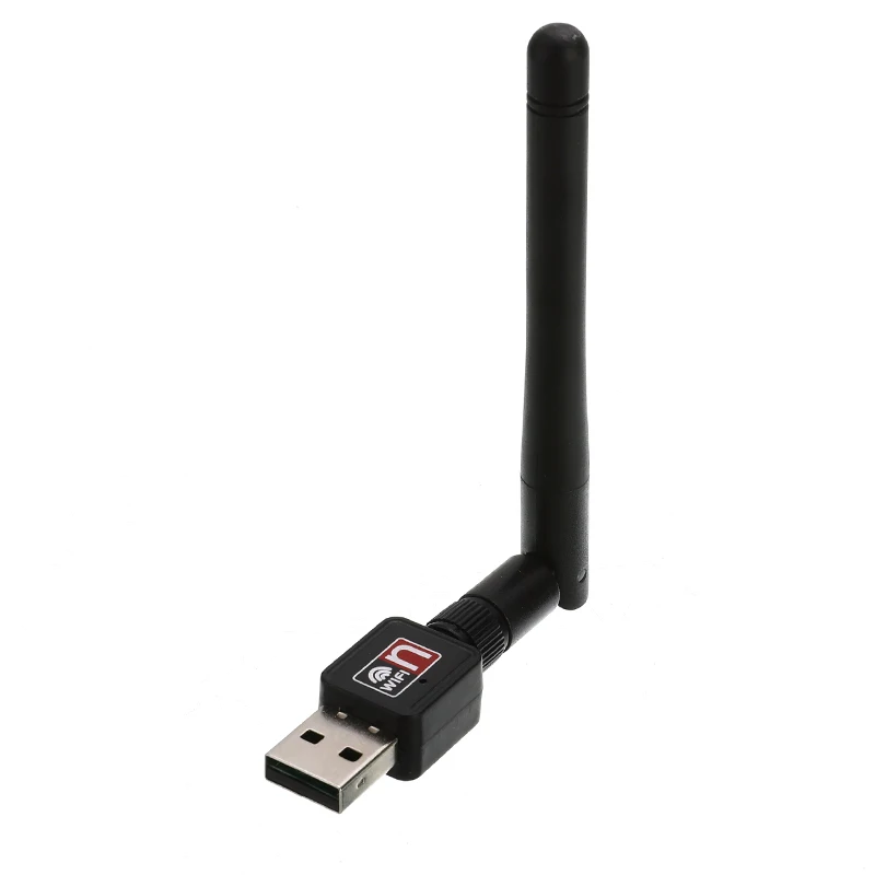 Новый беспроводной Mini-USB Wifi адаптер 150 Мбит/с 2dB WiFi 802.11b/g/n Wi-Fi приемник сетевая карта Бесплатный драйвер Wi Fi Ethernet