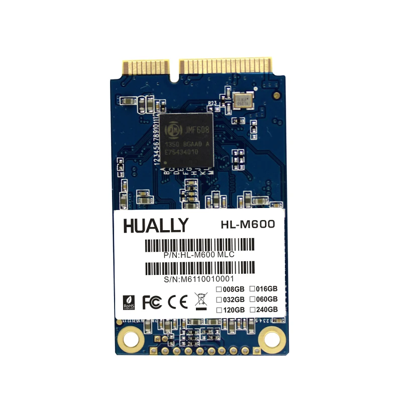 Hually MSATA MSATA3 SSD самая Конкурентная Серия 16 ГБ 32 60 120 240 твердотельный диск жесткий