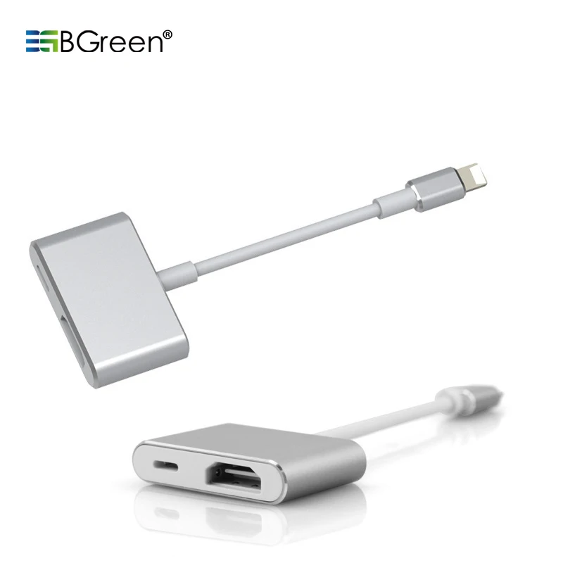 BGreen для мужского освещения к HDMI и женскому освещению USB Подставка сотового