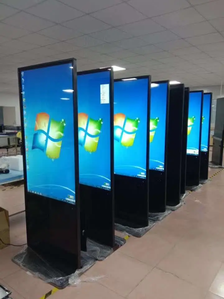 Напольные 43 46 47 49 50 55 дюймовые HD ips сенсорные мониторы с открытой рамкой для