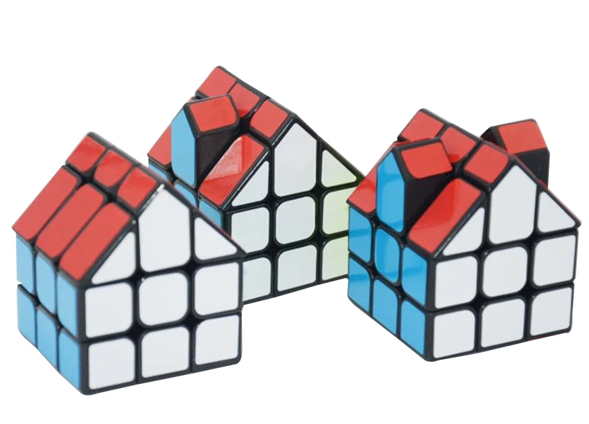 

1pcs House shape Magico Cubo Fidget cube Early Education Puzzle Intellectual Toys Neo Cube for Children