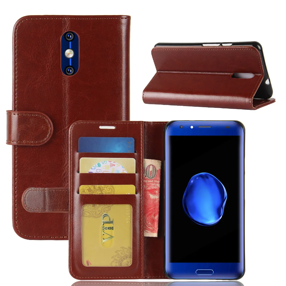 For Doogee BL5000 Case 5.5 inch Luxury Wallet PU Leather Phone BL 5000 Flip Cover Protective Back Bag | Мобильные телефоны и
