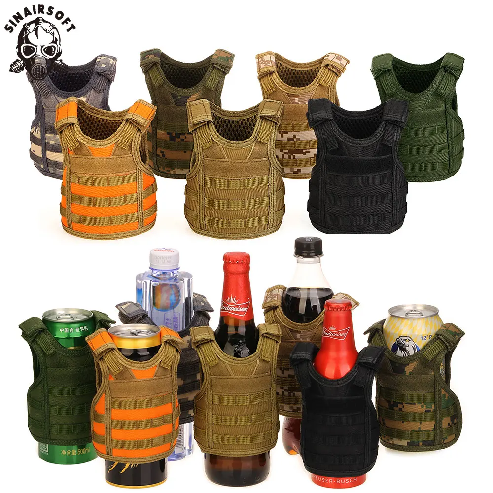SINAIRSOFT Тактический пивной военный Молл крышка бутылки жилет охладитель напитков