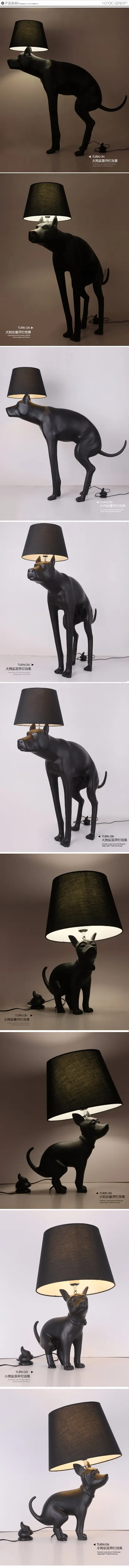 Современные минималистичные торшеры Great Dane, стоящая лампа, Led, напольные лампы для скандинавских собак, для гостиной, Vloer лампа, отдельно стоящая лампа