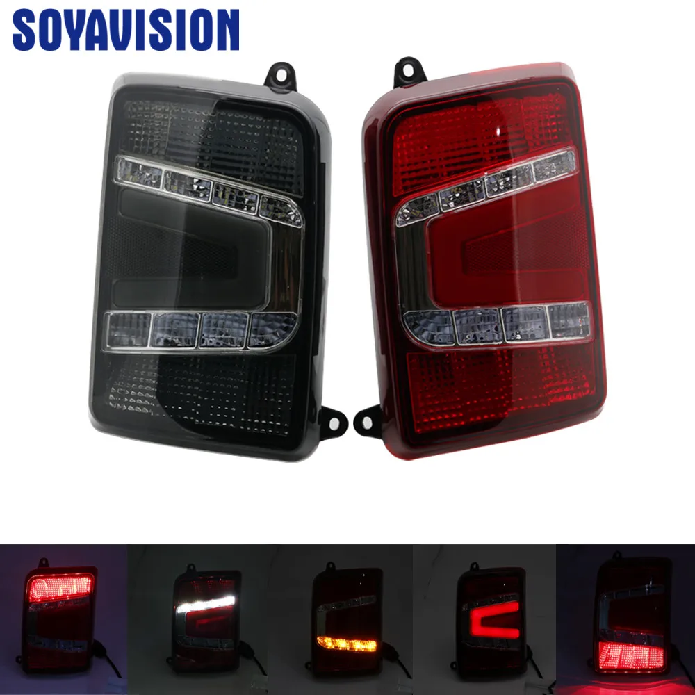 

Set Led Tail Light with Turn Signal Light Lamp for Niva 4X4 1995 + Car Light Assembly Rear Brake Lights Taillights