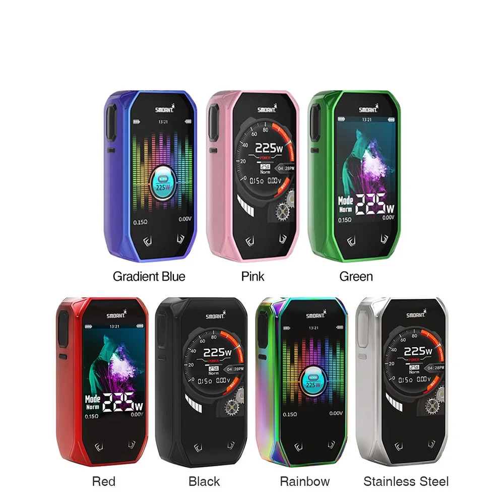 Лидер продаж оригинальный боксмод Smoant Naboo 225 Вт TC работает от двух аккумуляторов